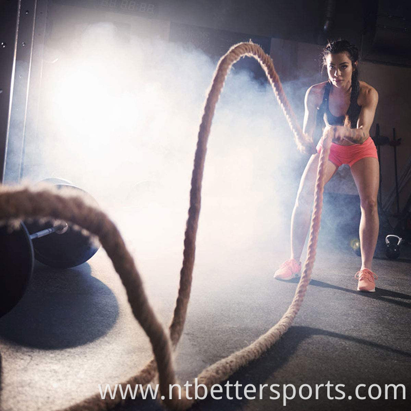 ropes for exercising	